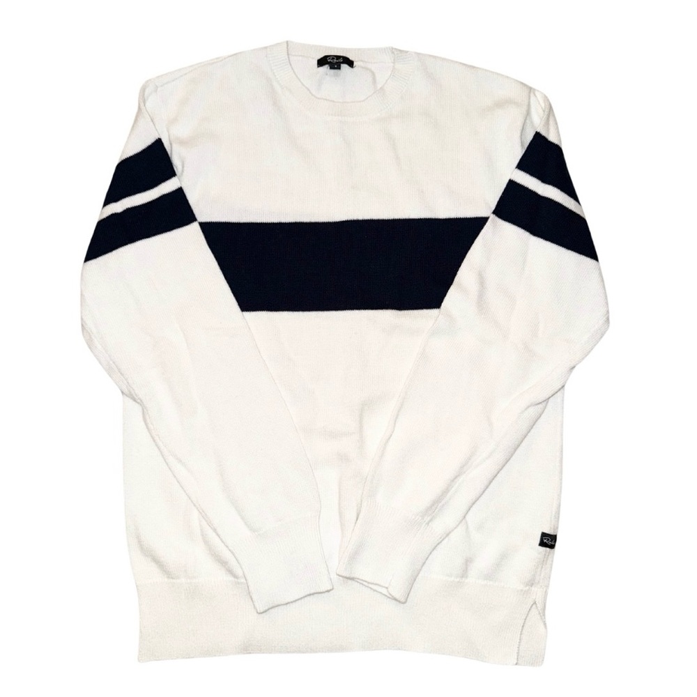 Men’s Rails Crewneck Stripe Sweater Size S